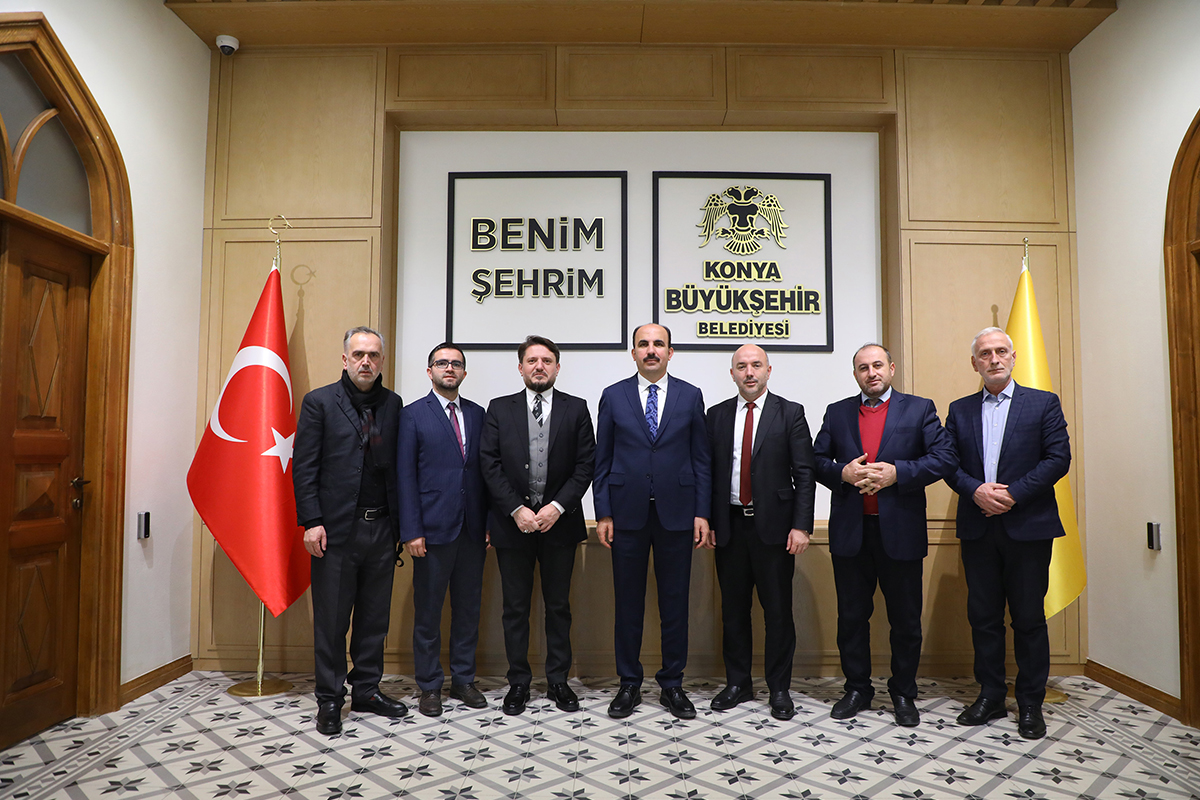Kosova İslam Birliği Heyeti Başkan Altay’ı Ziyaret Etti